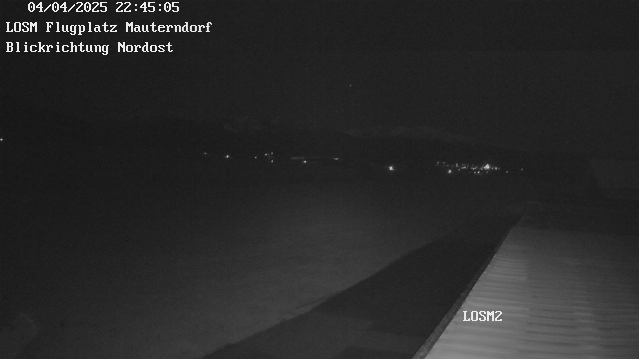 Live Bild vom Flugplatz Mauterndorf